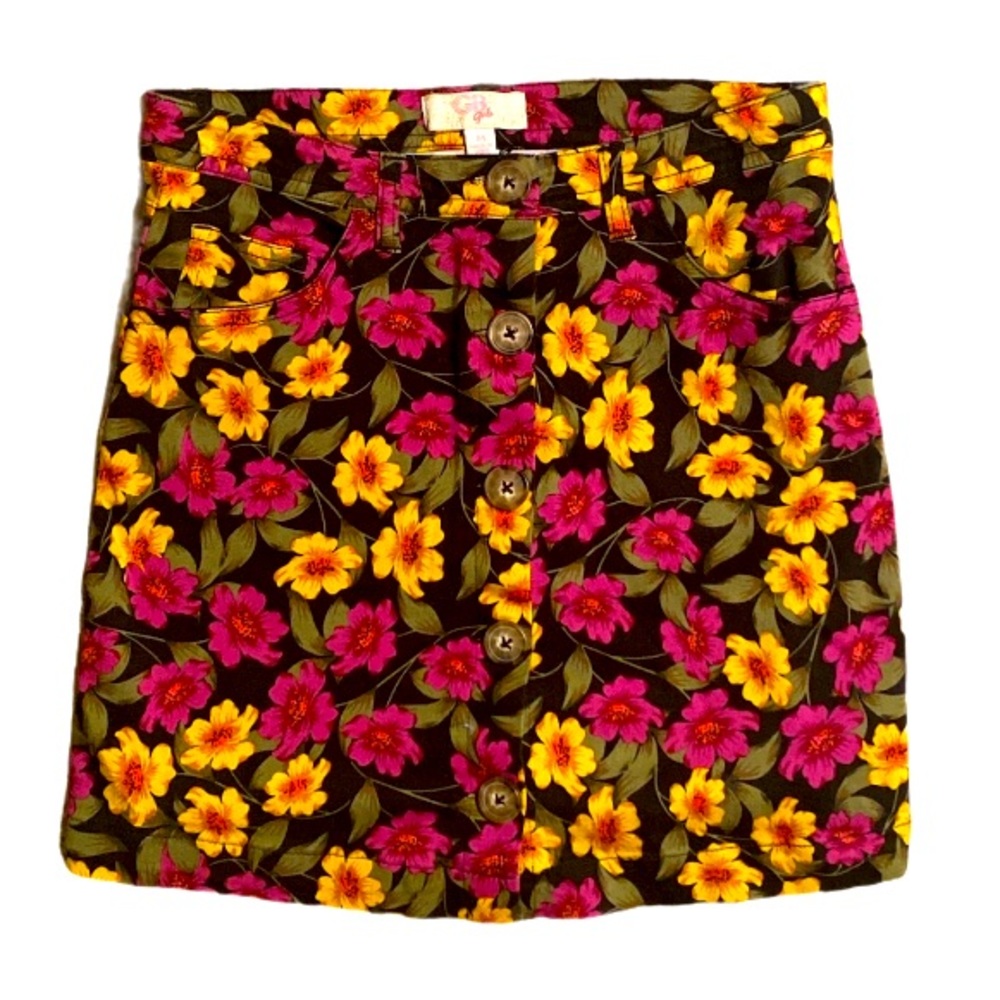 GB Girls Floral Skirt